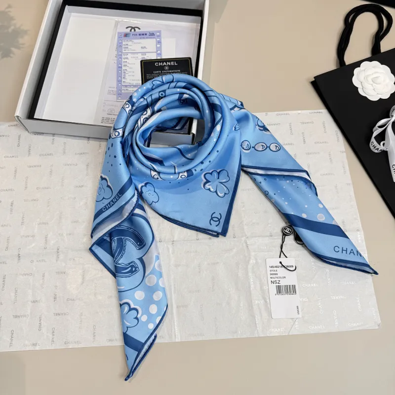 Chanel Designer Style Neck Scarves  Silk Scarves  Shawls  scarf #A63036