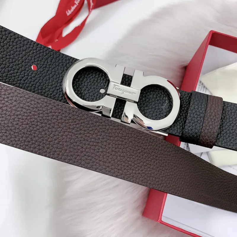 Farregemo AAA+ Leather Belts Wide 3.5cm #A33403