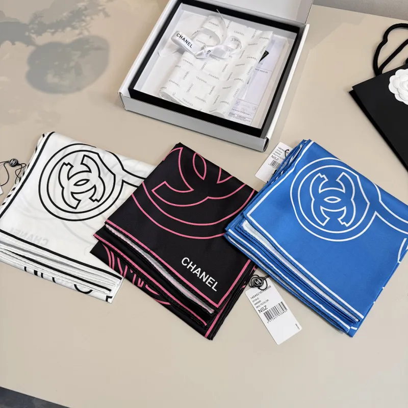 Chanel Designer Style Neck Scarves  Silk Scarves  Shawls  scarf #A63038