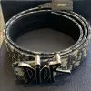 D-ior x Stussy Onlique Belt and Shawn Buckle Reversible #A53818 D-ior x Stussy Onlique Belt and Shawn Buckle Reversible #A53818