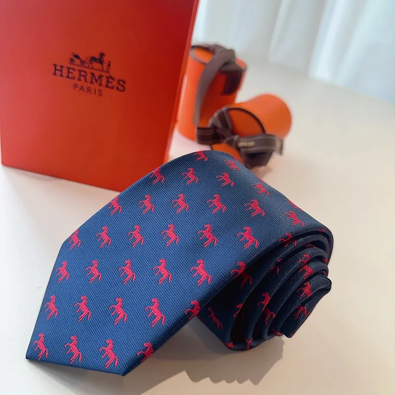 Hermes Neckties #A52498 Hermes Neckties #A52498