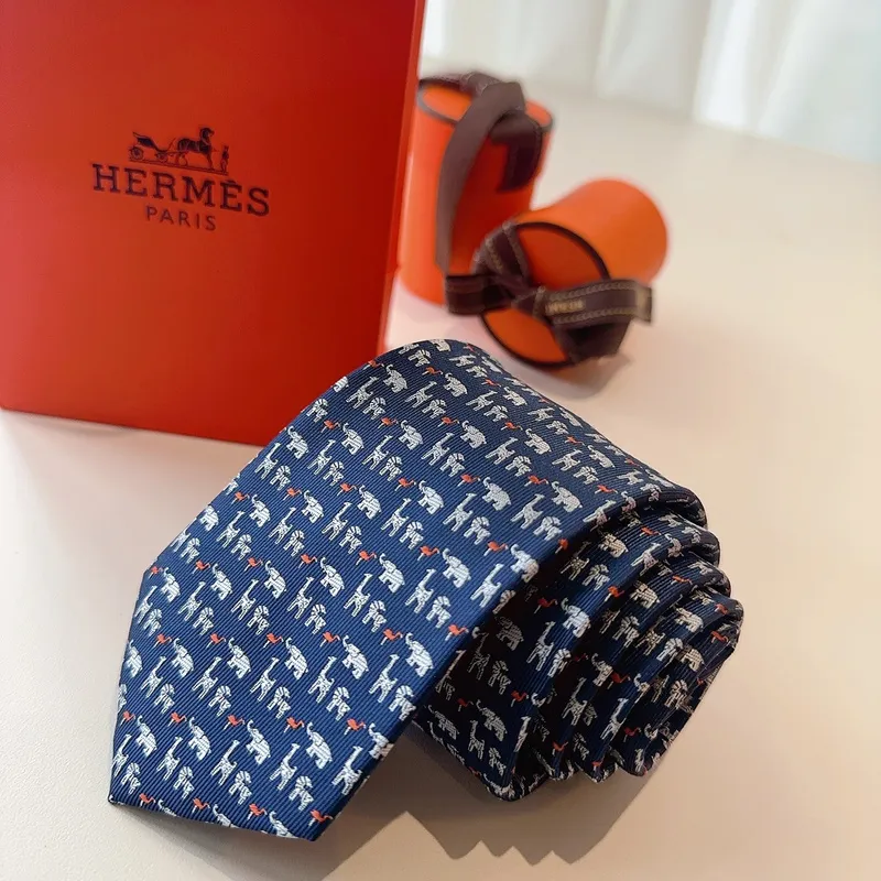 Hermes Neckties #A52498 Hermes Neckties #A52498
