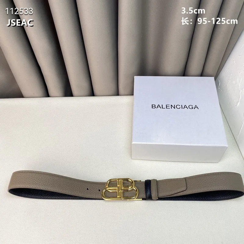 Balenciaga W3.5cm AAA+ Leather Belts #999930800