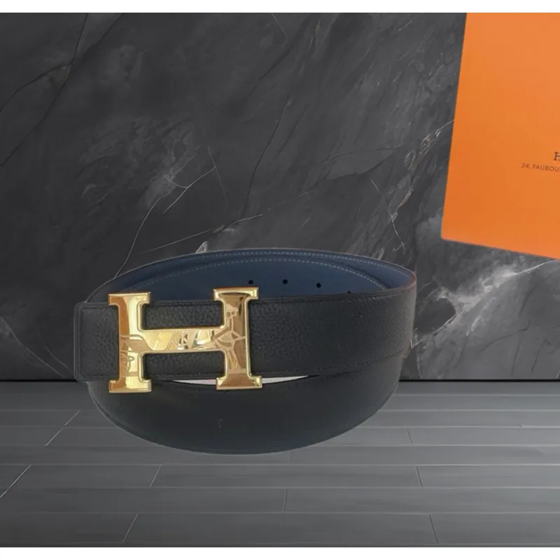 Luxury Design Fashion Original leather  Hermes AAA+ Belts Genuine packaging width:3.4cm #A53971