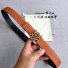 Loewe Leather Belts Luxury Design Fashion Original leather Genuine packaging width:3.2cm #A54000