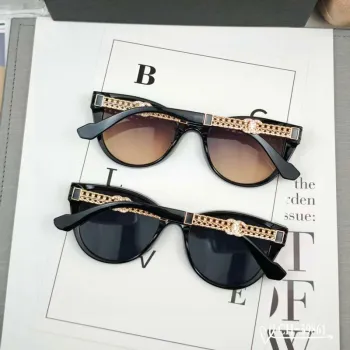 Chanel Sunglasses women fashion  Rectangle Butterfly glasses #A53480