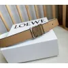 Loewe Leather Belts Luxury Design Fashion Original leather Genuine packaging width:2.8cm #A53997