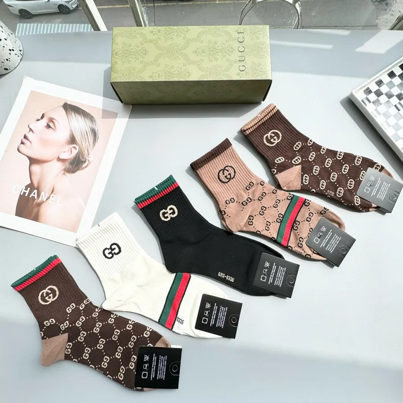 Gucci socks Five pairs per box #A51570 Gucci socks Five pairs per box #A51570