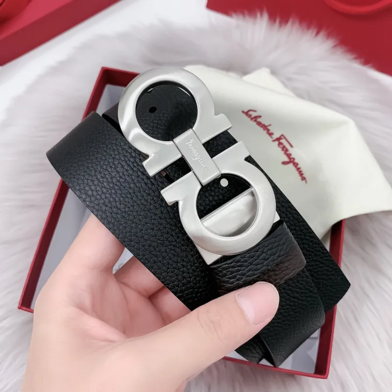 Farregemo AAA+ Leather Belts Wide 3.5cm #A33404