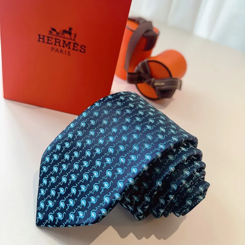 Hermes Neckties #A52498 Hermes Neckties #A52498
