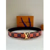Louis Vuitton AAA+ Leather Belts 4cm #A33430