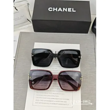 Chanel Sunglasses women fashion  Rectangle Butterfly glasses #A53475