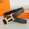 Luxury Design Fashion Original leather Hermes AAA+ Belts Genuine packaging width:3.8cm #A53965