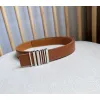 Loewe Leather Belts Luxury Design Fashion Original leather Genuine packaging width:2.8cm #A53998