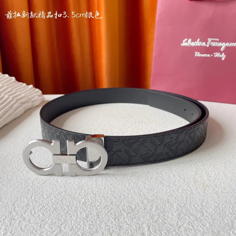 Farregemo AAA+ Leather Belts Wide 3.5cm #A33408