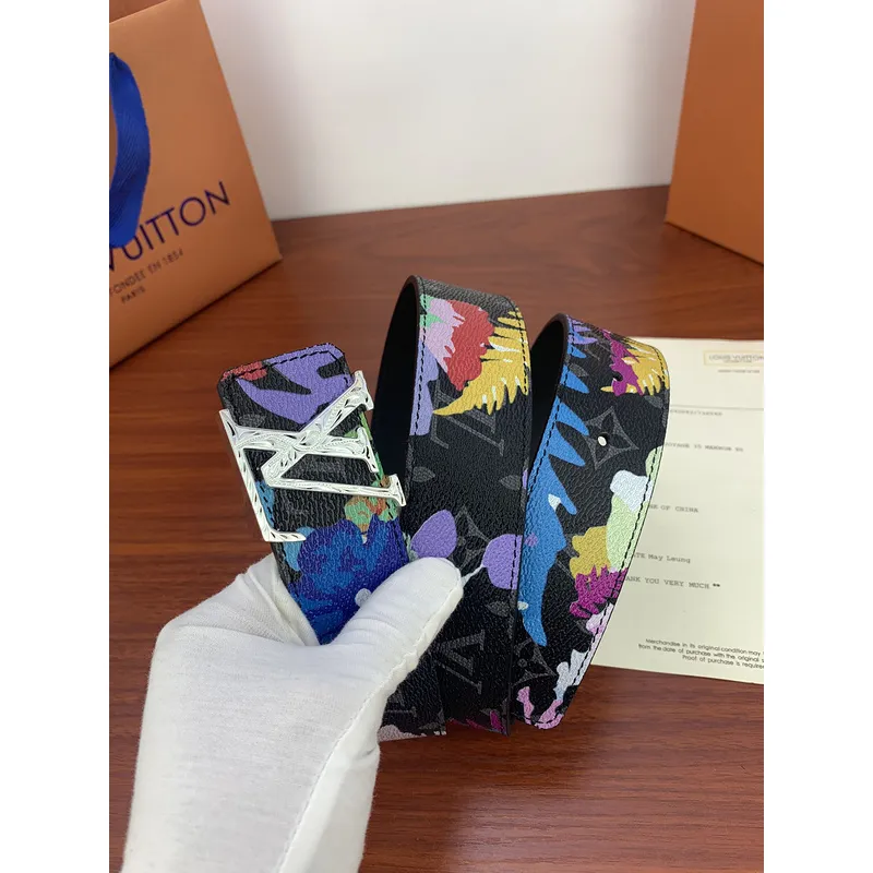 2020 Louis Vuitton AAA+ Leather Belts W4cm (5 colors) #9873555 2020 Louis Vuitton AAA+ Leather Belts W4cm (5 colors) #9873555
