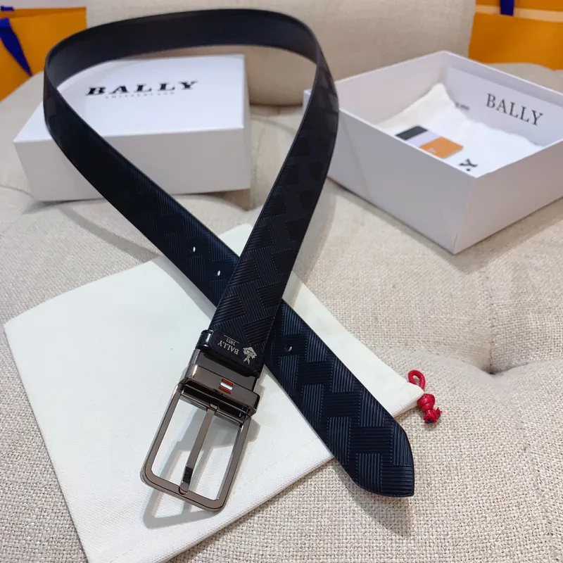 BALLY AAA+ belts width:3.4cm#A51448