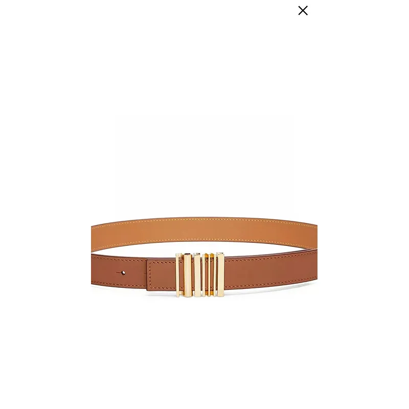 Loewe Leather Belts Luxury Design Fashion Original leather Genuine packaging width:2.8cm #A53998