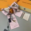 Louis Vuitton Scarf Small scarf decorate the bag scarf strap #A48601