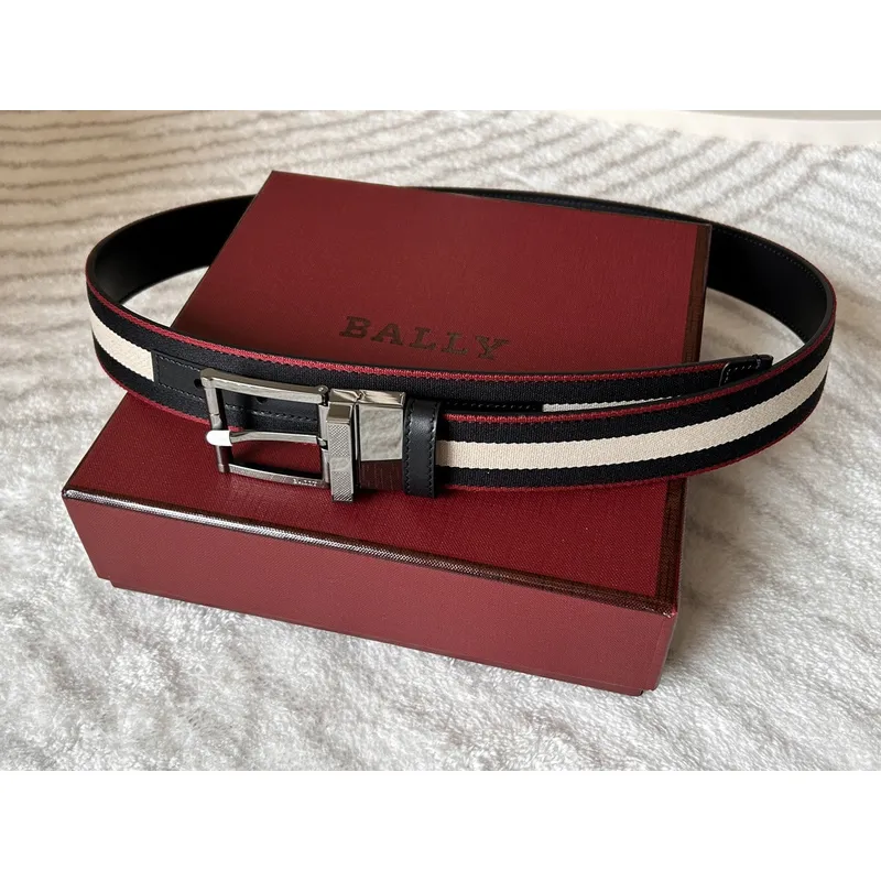 BALLY AAA+ belts width:3.5cm#A51449 BALLY AAA+ belts width:3.5cm#A51449
