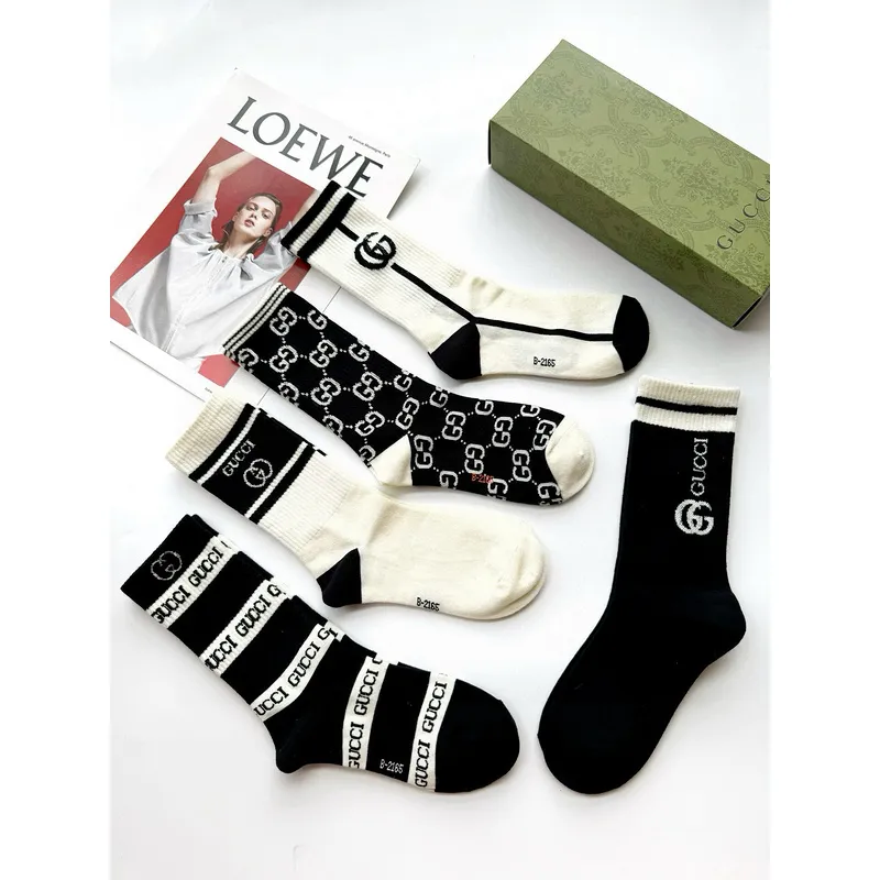 Gucci socks Five pairs per box #A51582