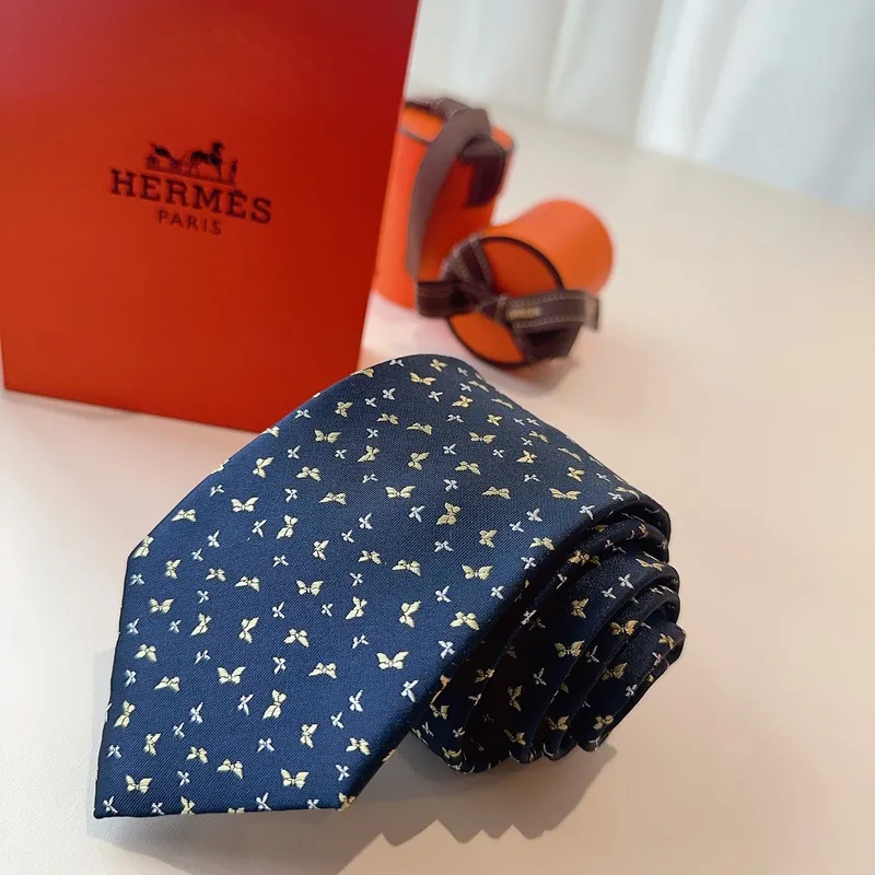 Hermes Neckties #A52498 Hermes Neckties #A52498