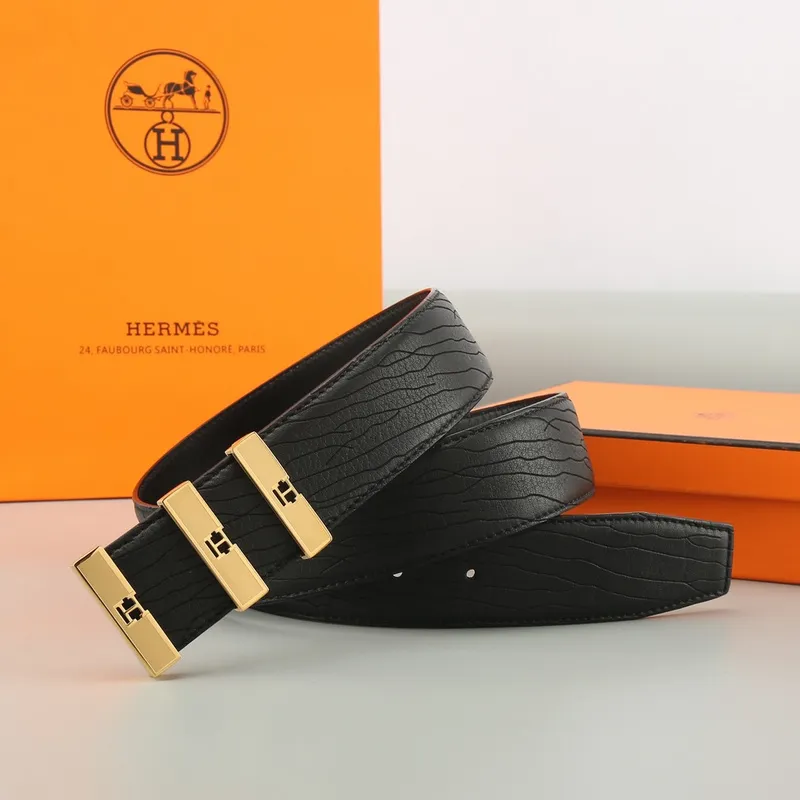 Luxury Design Fashion Original leather Hermes AAA+ Belts Genuine packaging width:3.8cm #A53965