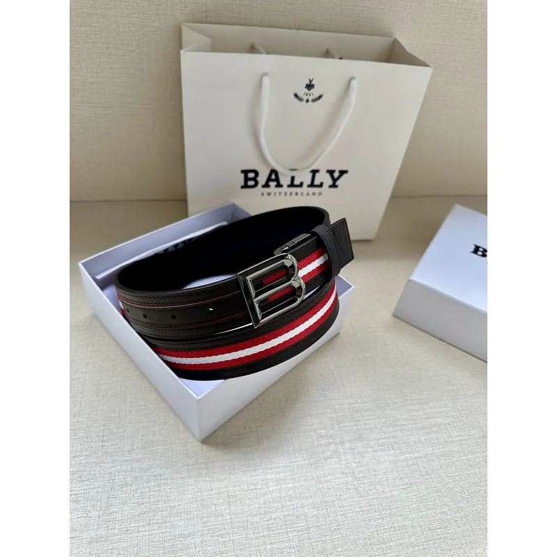 BALLY AAA+ belts width:3.5cm#A51453 BALLY AAA+ belts width:3.5cm#A51453