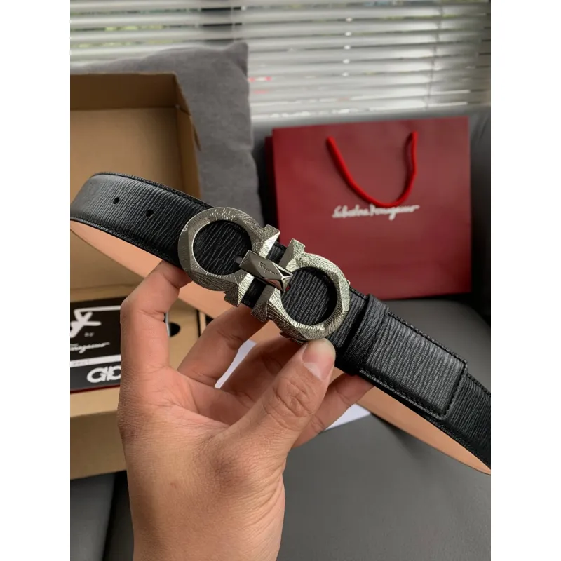 Farregemo AAA+ Leather Belts Wide 3.5cm #A33405