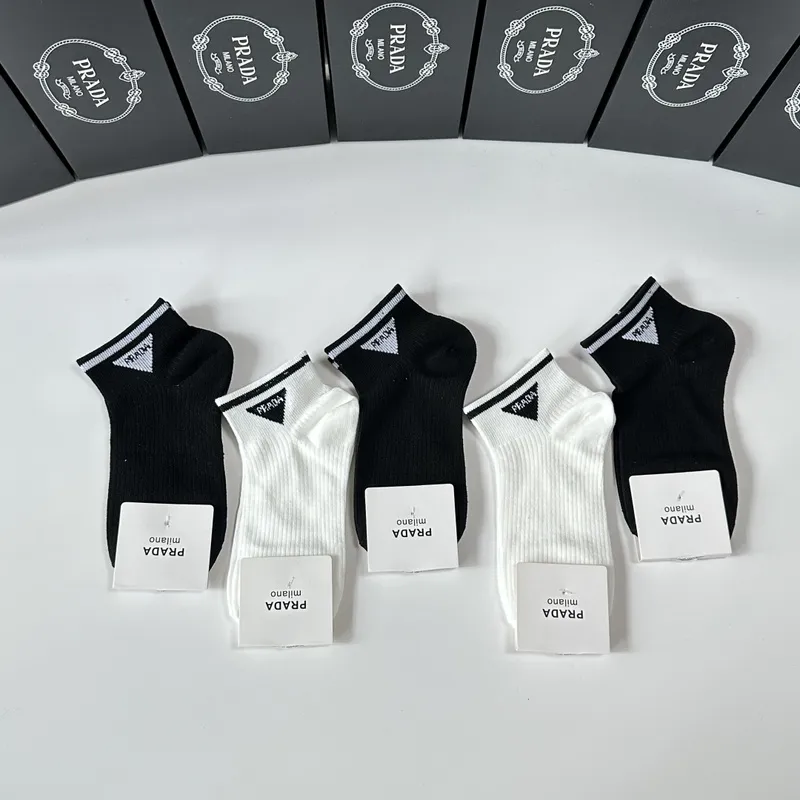 Prada socks Five pairs per box #A51587