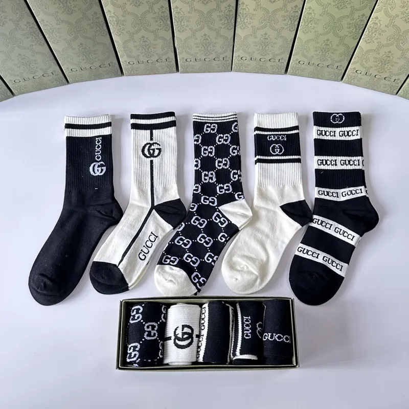 Gucci socks Five pairs per box #A51578