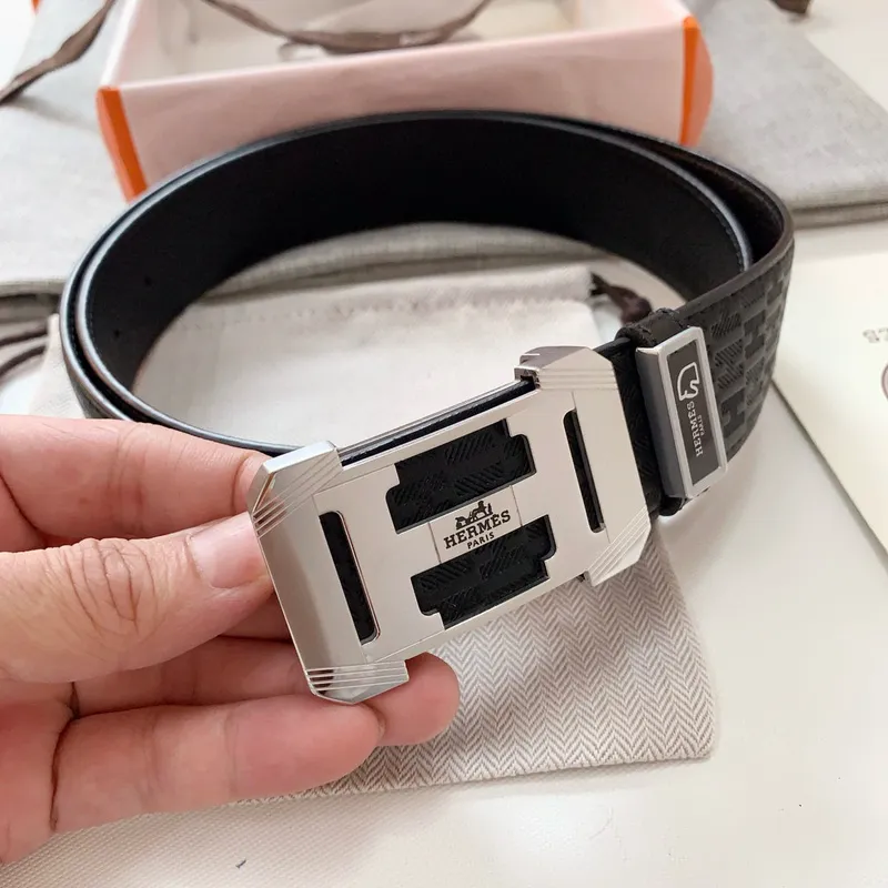 Luxury Design Fashion Original leather Hermes AAA+ Belts Genuine packaging width:3.8cm #A53960