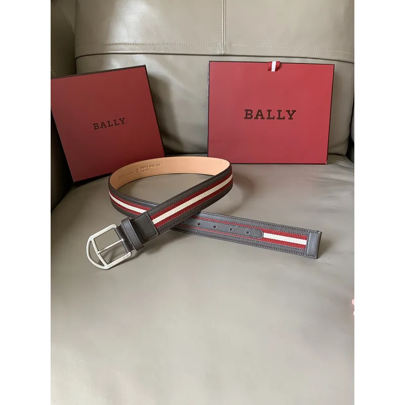 BALLY AAA+ belts width:3.8cm #A51460