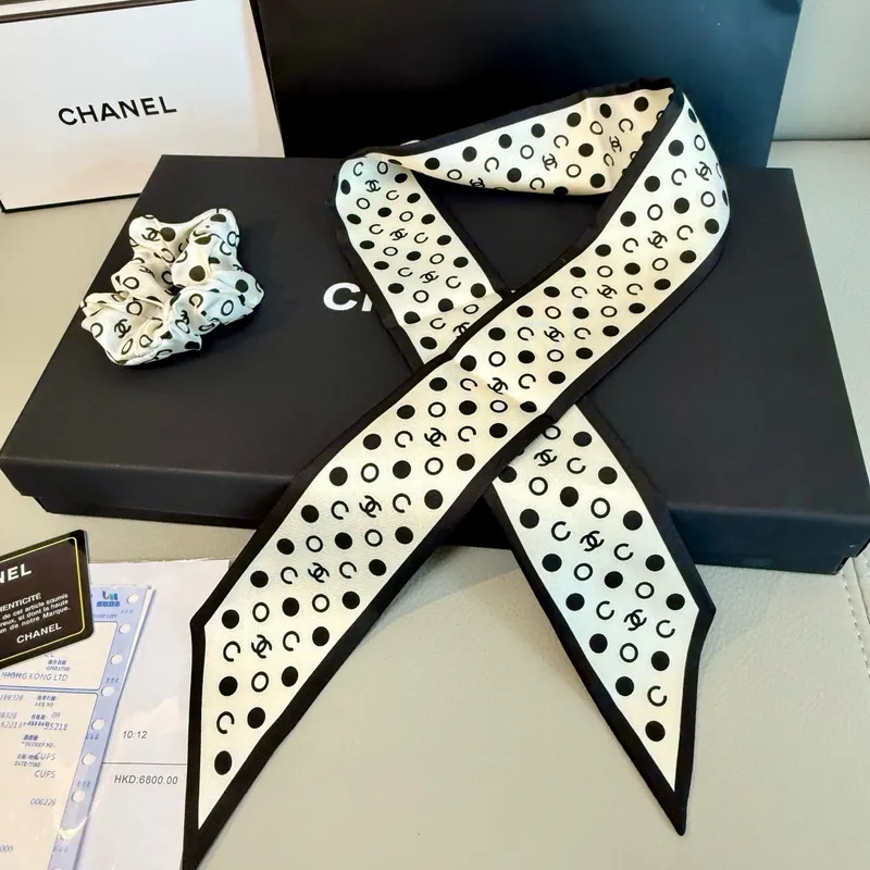 Chanel Scarf Small scarf decorate the bag scarf strap #A48585 Chanel Scarf Small scarf decorate the bag scarf strap #A48585