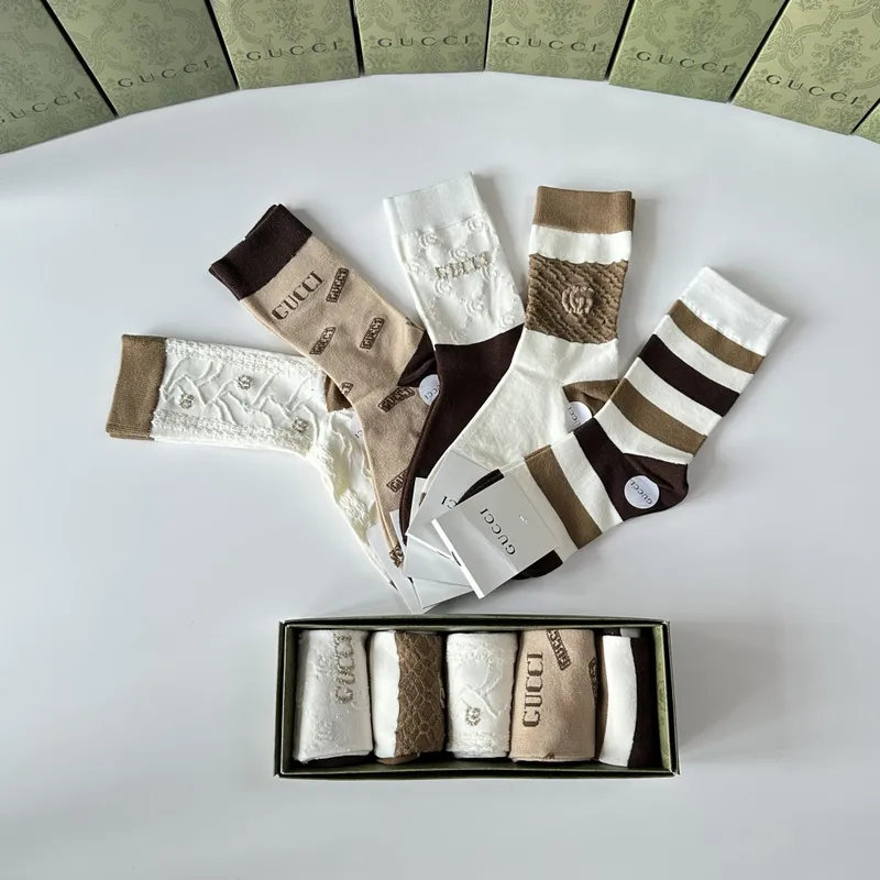 Gucci socks Five pairs per box #A51579