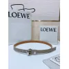 Loewe Leather Belts Luxury Design Fashion Original leather Genuine packaging width:2.0cm #A53996