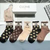 Celine socks Five pairs per box #A51574 Celine socks Five pairs per box #A51574