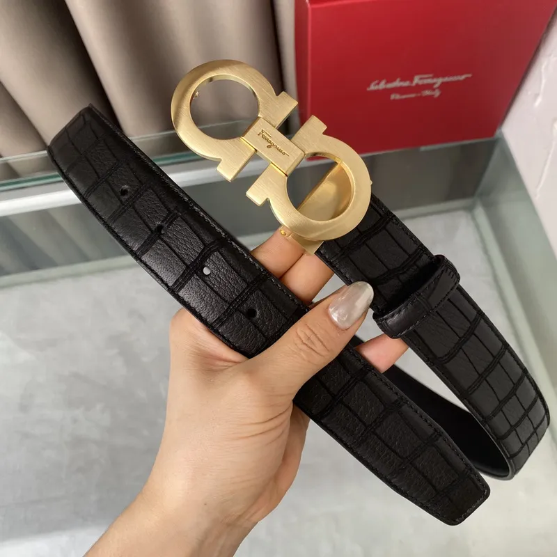 Farregemo Leather Belts 1:1 Quality W3.5CM #999930980