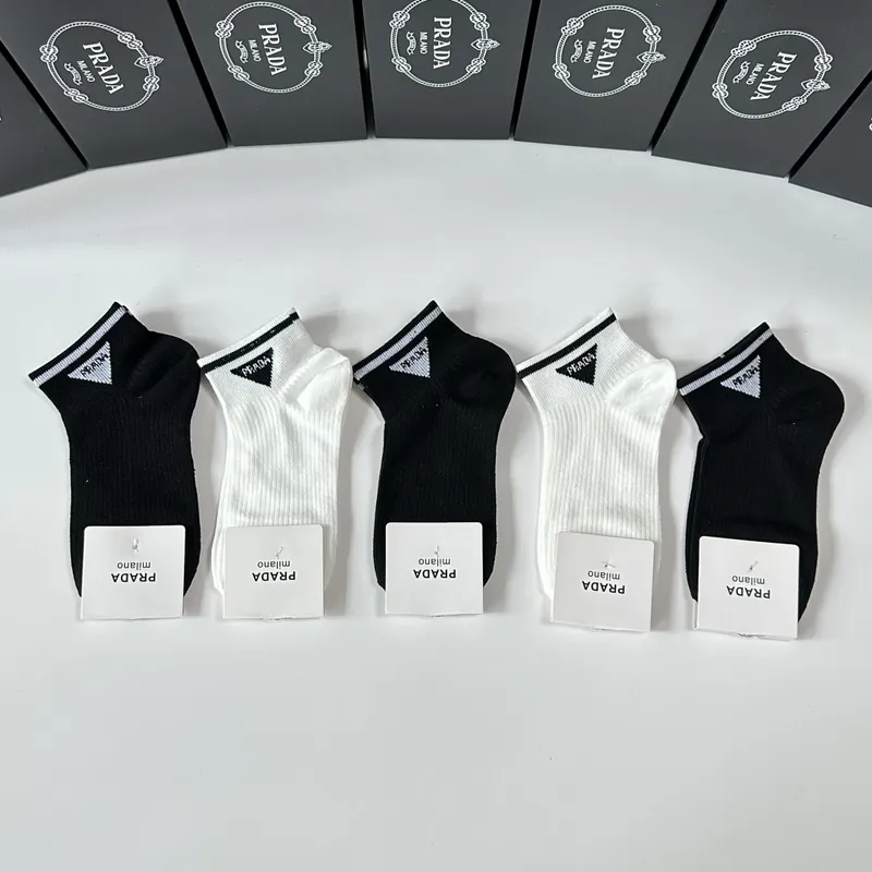 Prada socks Five pairs per box #A51587