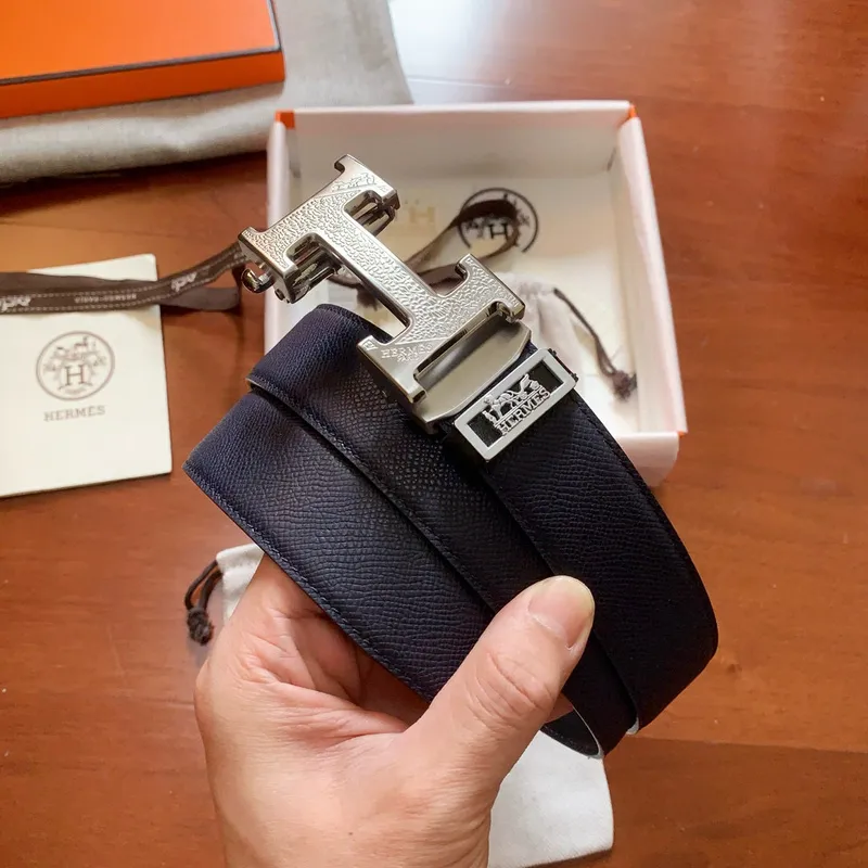 Hermes AAA+ Belts Luxury Design Fashion Original leather  Genuine packaging width:3.5cm #A53977