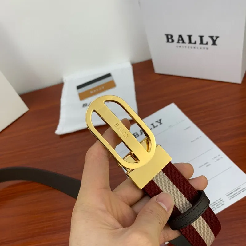 BALLY AAA+ belts width:3.4cm#A51447