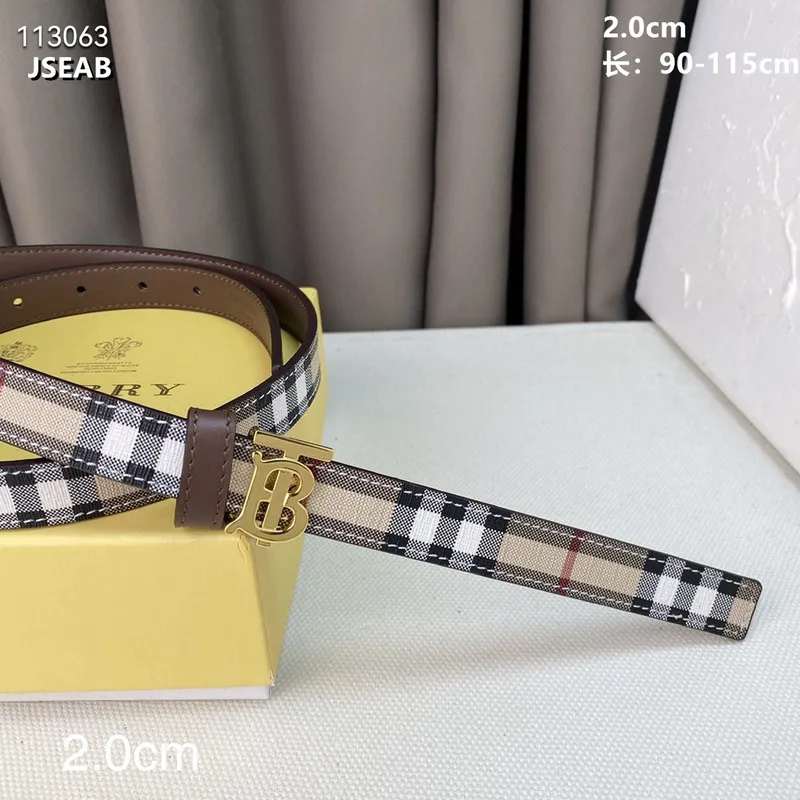 Burberry AAA+ Belts 2.0cm #999926295 Burberry AAA+ Belts 2.0cm #999926295