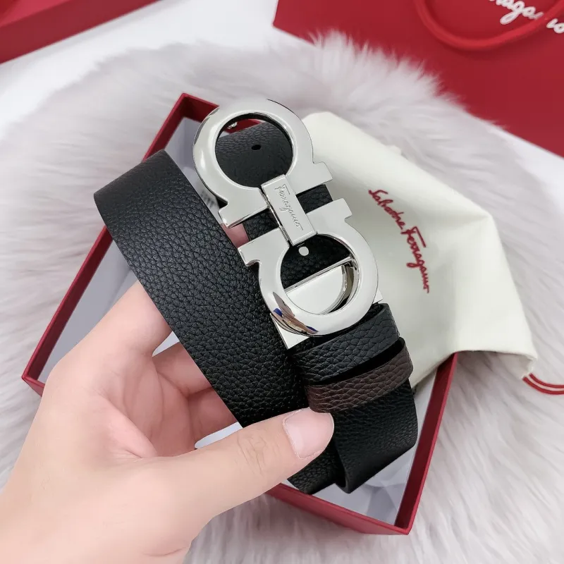 Farregemo AAA+ Leather Belts Wide 3.5cm #A33403
