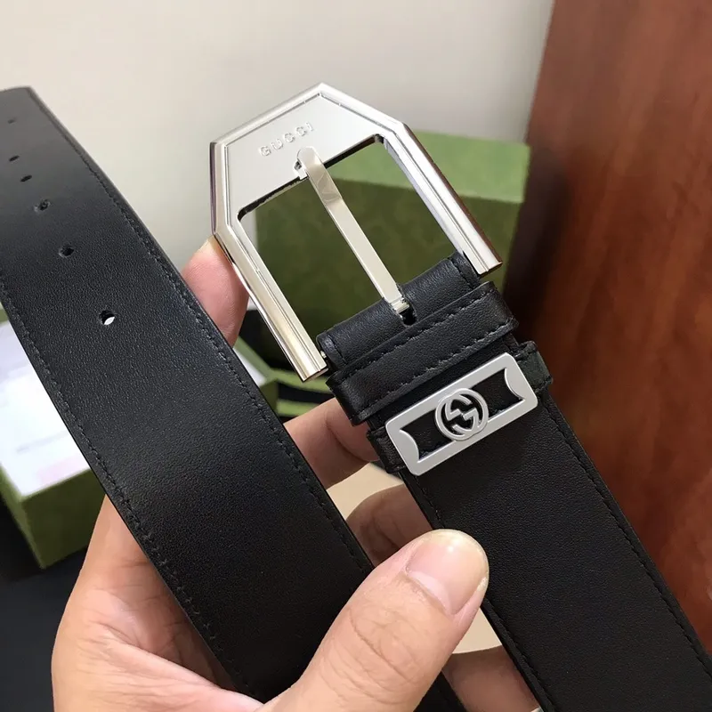 Mens Gucci AAA+ Belts 3.8CM #99905632 Mens Gucci AAA+ Belts 3.8CM #99905632