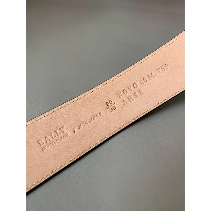 BALLY AAA+ belts width:3.8cm #A51460