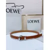 Loewe Leather Belts Luxury Design Fashion Original leather Genuine packaging width:2.0cm #A53996