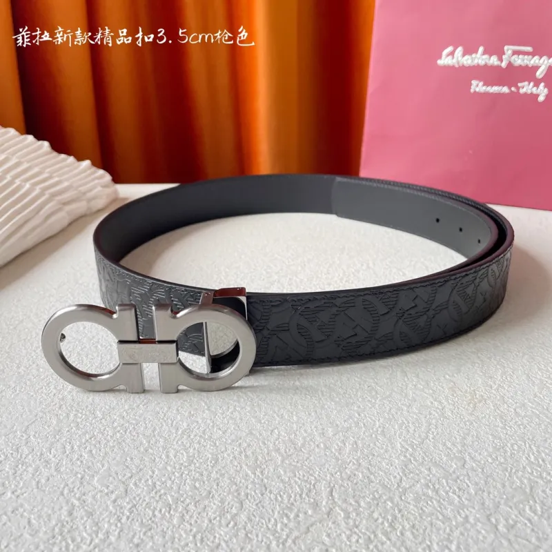 Farregemo AAA+ Leather Belts Wide 3.5cm #A33408