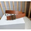 Loewe Leather Belts Luxury Design Fashion Original leather Genuine packaging width:2.8cm #A53998