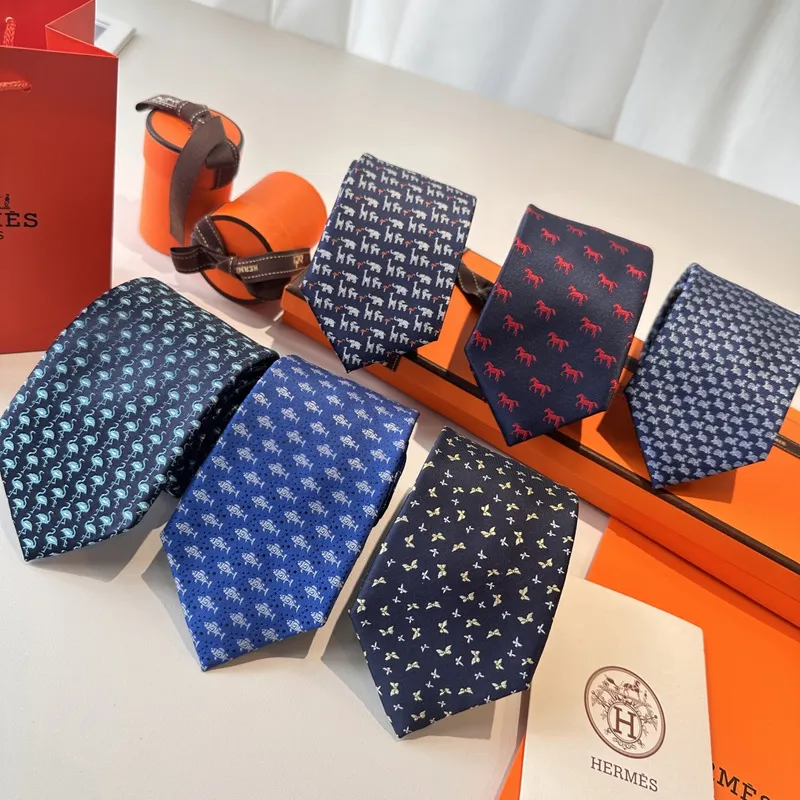 Hermes Neckties #A52498 Hermes Neckties #A52498