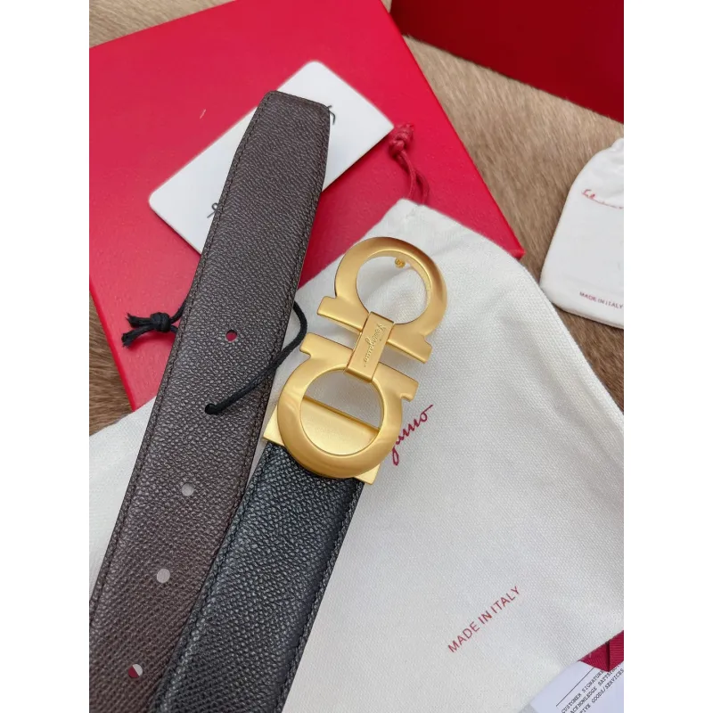 Farregemo AAA+ Leather Belts Wide 3.5cm #A33404
